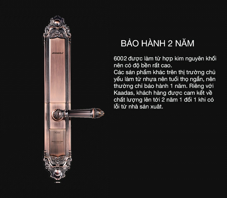 Khóa cửa thông minh Kaadas 6002